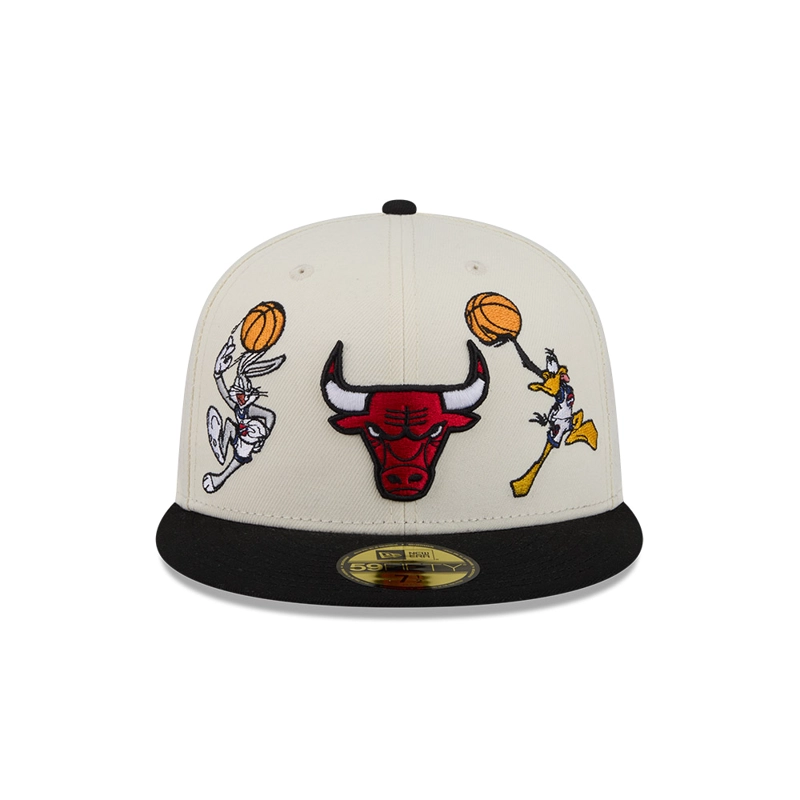 GORRA 59FIFTY NBA CHICAGO BULLS SPACE JAM NEGRO - 3