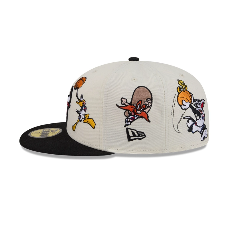 GORRA 59FIFTY NBA CHICAGO BULLS SPACE JAM NEGRO - 4