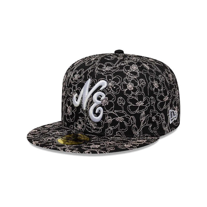 GORRA 59FIFTY CHERRY BLOSSOM NEGRO - 1
