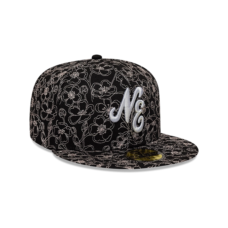 GORRA 59FIFTY CHERRY BLOSSOM NEGRO - 2