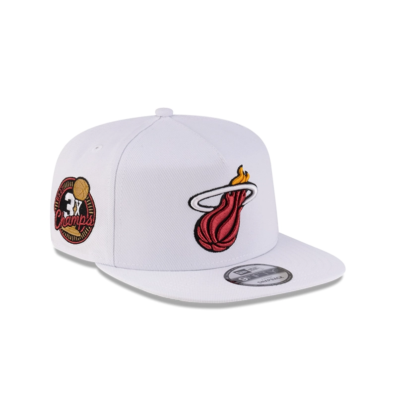 GORRA 9FIFTY NBA MIAMI HEAT CHAMPS BLANCO - 1