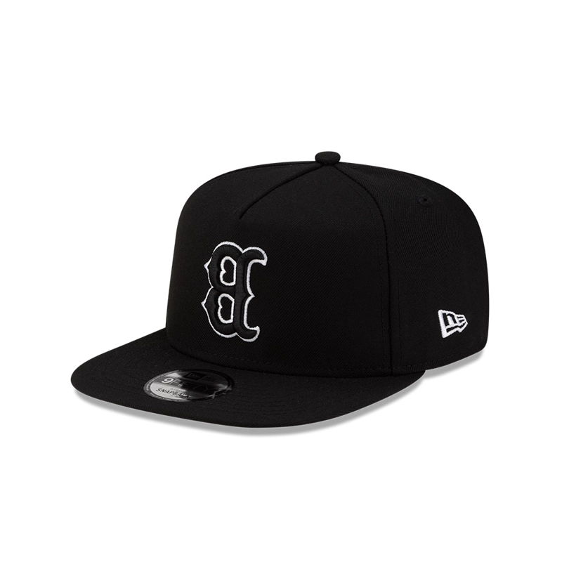 GORRA 9FIFTY MLB BOSTON RED SOX UPSIDE DOWN NEGRO - 1