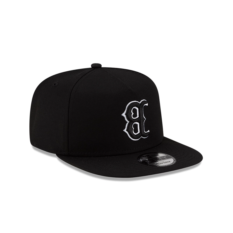 GORRA 9FIFTY MLB BOSTON RED SOX UPSIDE DOWN NEGRO - 2