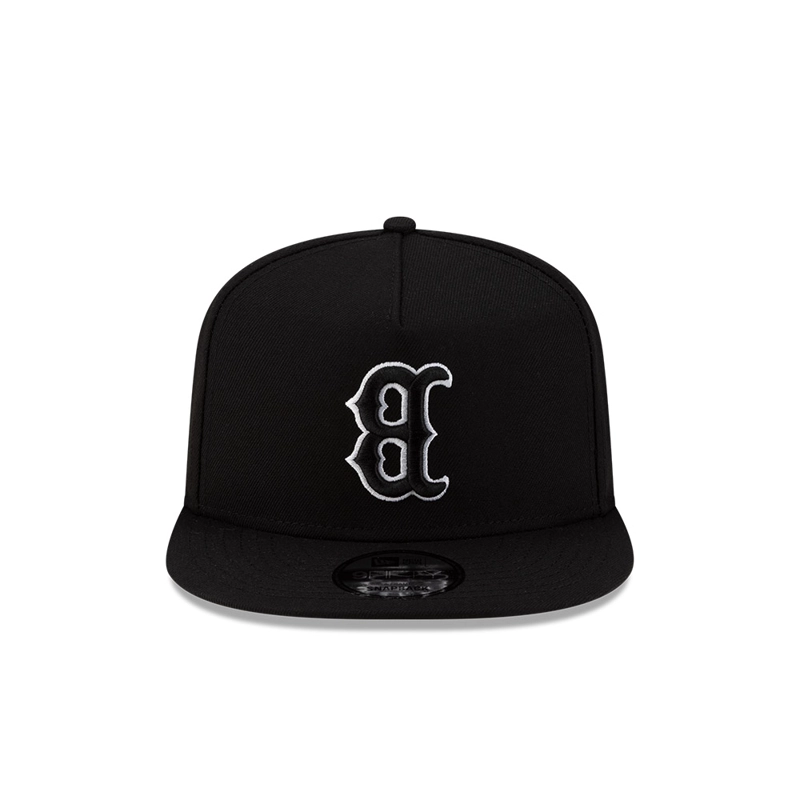 GORRA 9FIFTY MLB BOSTON RED SOX UPSIDE DOWN NEGRO - 3