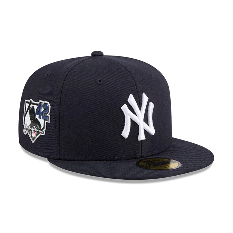 GORRA 59FIFTY MLB NY YANKEES JACKY ROBINSON DAY AZUL M. - 1