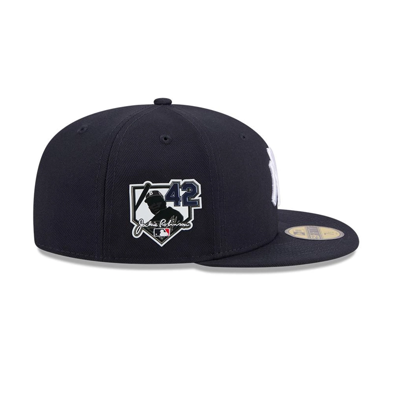 GORRA 59FIFTY MLB NY YANKEES JACKY ROBINSON DAY AZUL M. - 5