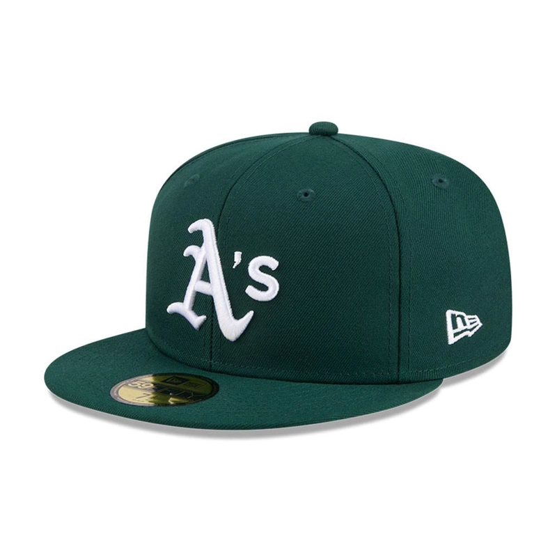 GORRA 59FIFTY MLB OKLA ATHLETICS JACKY ROBINSON DAY VERDE - 2