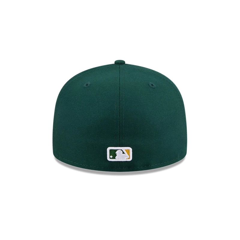 GORRA 59FIFTY MLB OKLA ATHLETICS JACKY ROBINSON DAY VERDE - 6