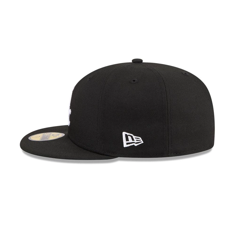 GORRA 59FIFTY MLB CHI WHITE SOX JACKY ROBINSON DAY NEGRO - 4