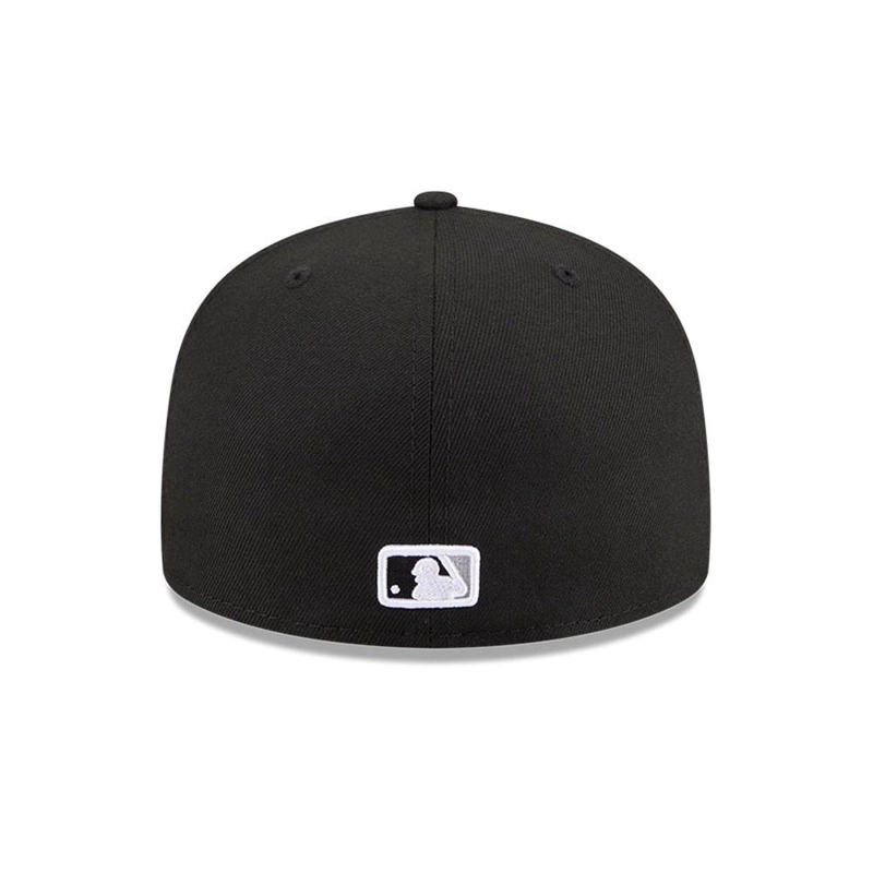 GORRA 59FIFTY MLB CHI WHITE SOX JACKY ROBINSON DAY NEGRO - 6