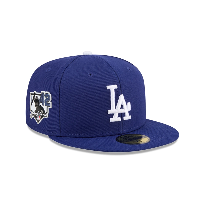 GORRA 59FIFTY MLB LA DODGERS JACKY ROBINSON DAY AZUL MA. - 1