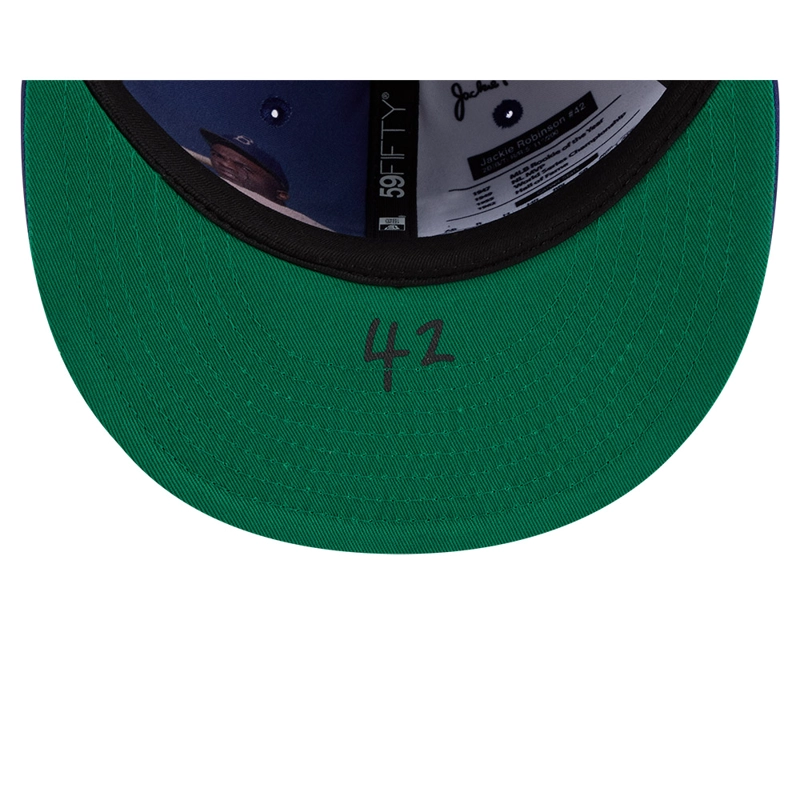 GORRA 59FIFTY MLB LA DODGERS JACKY ROBINSON DAY AZUL MA. - 7