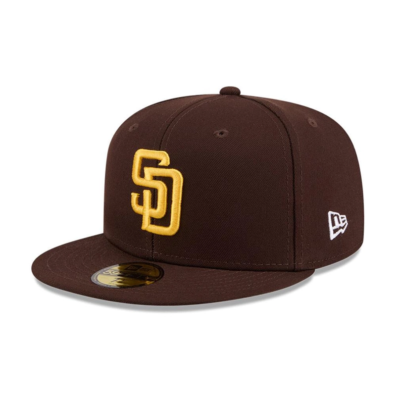 GORRA 59FIFTY MLB S. DIEGO PADRES JACKY ROBINSON DAY MARRON - 2