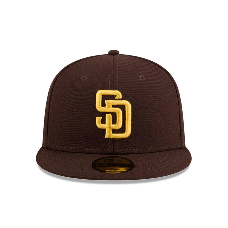 GORRA 59FIFTY MLB S. DIEGO PADRES JACKY ROBINSON DAY MARRON - 3