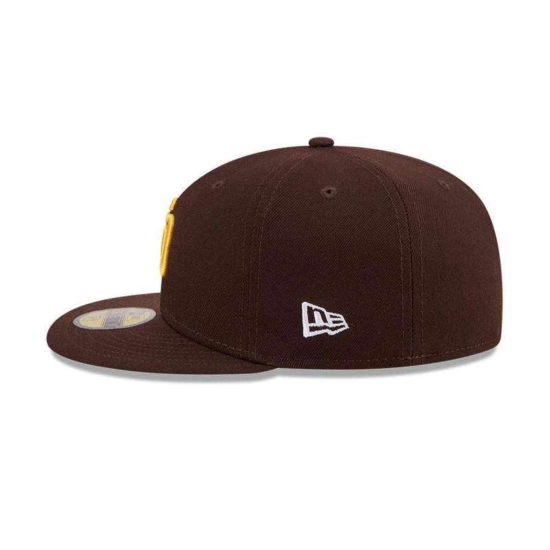 GORRA 59FIFTY MLB S. DIEGO PADRES JACKY ROBINSON DAY MARRON - 4