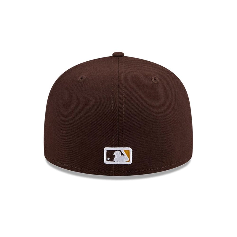 GORRA 59FIFTY MLB S. DIEGO PADRES JACKY ROBINSON DAY MARRON - 6