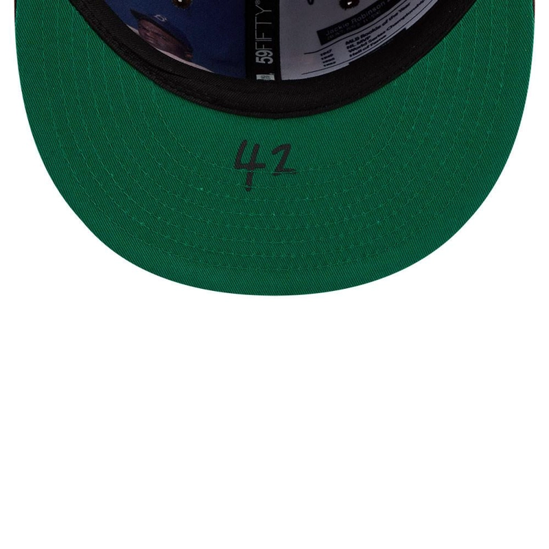 GORRA 59FIFTY MLB S. DIEGO PADRES JACKY ROBINSON DAY MARRON - 7
