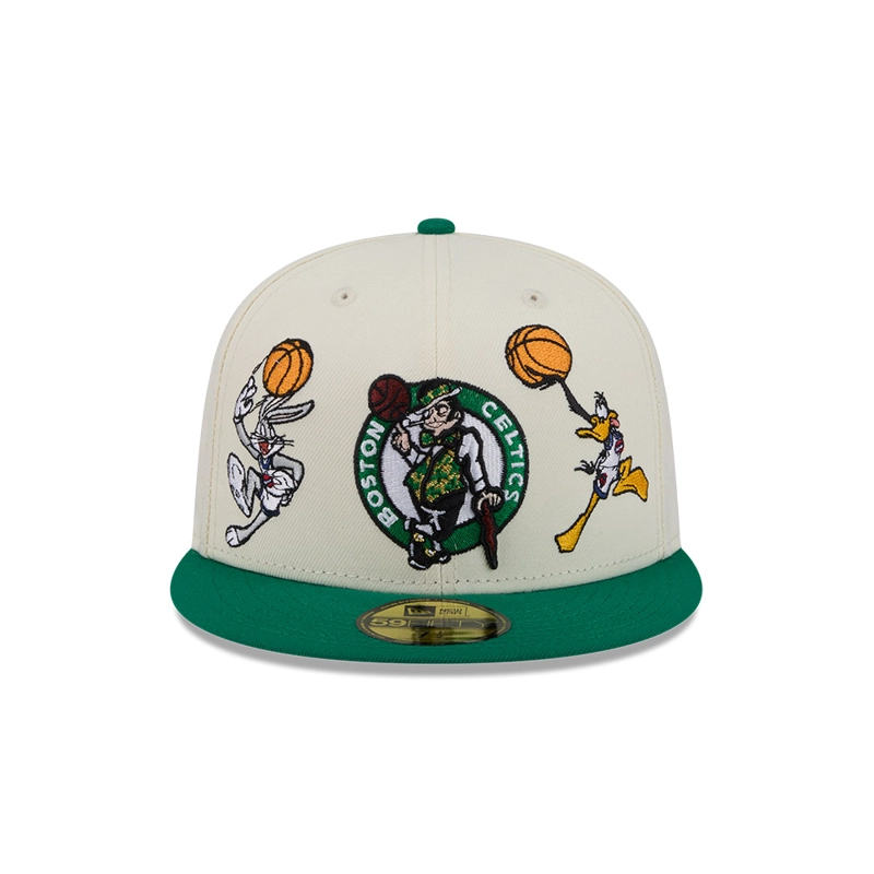 GORRA 59FIFTY NBA BOSTON CELTICS SPACE JAM VERDE - 3
