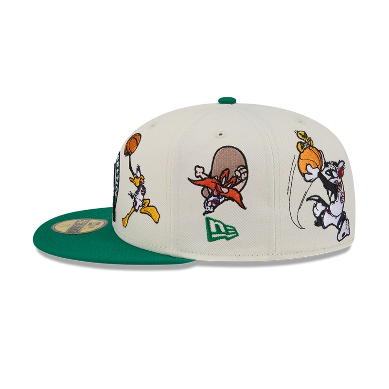 GORRA 59FIFTY NBA BOSTON CELTICS SPACE JAM VERDE - 4