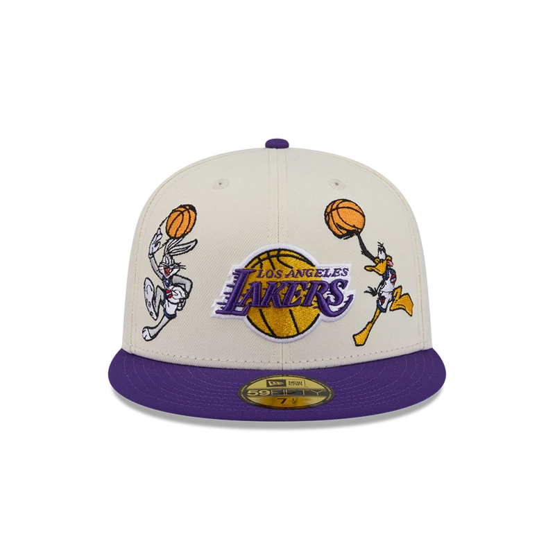 GORRA 59FIFTY NBA LOS ANGELES LAKERS SPACE JAM MORADO - 3
