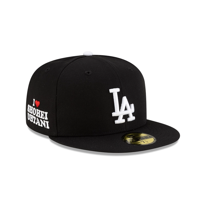 GORRA 59FIFTY MLB LOS ANGELES DODGERS SHOHEI OTHANI NEGRO 7 1/2