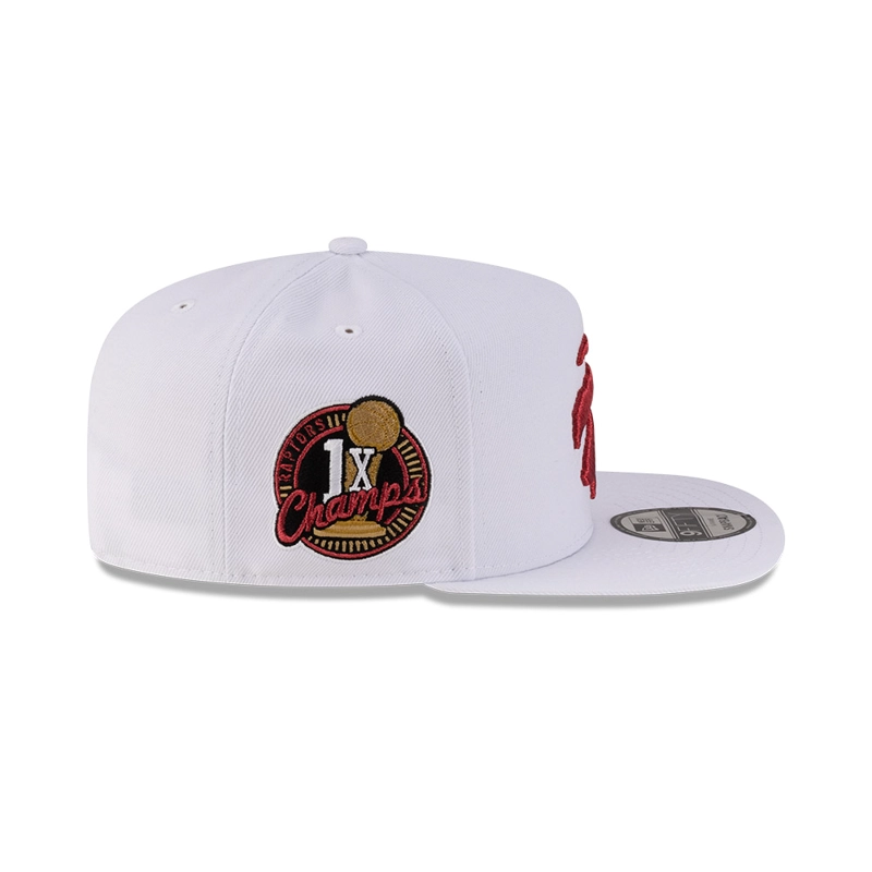 GORRA 9FIFTY NBA TORONTO RAPTORS CHAMPS BLANCO - 3