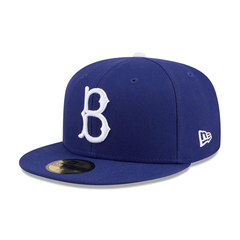 GORRA 59FIFTY MLB BROOKLYN DODGERS JACKY ROBINSON DAY NEGRO - 2