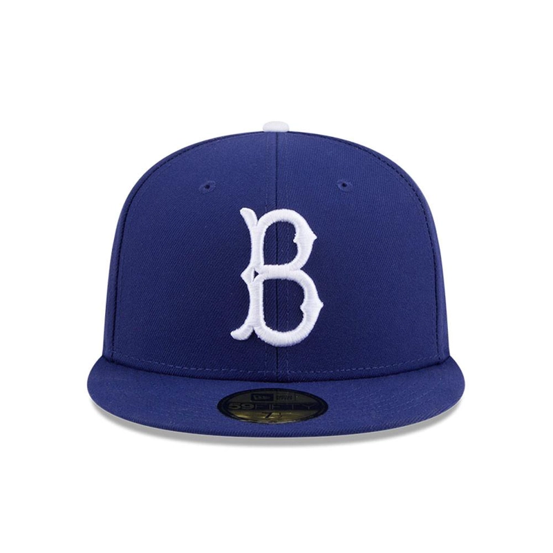 GORRA 59FIFTY MLB BROOKLYN DODGERS JACKY ROBINSON DAY NEGRO - 3