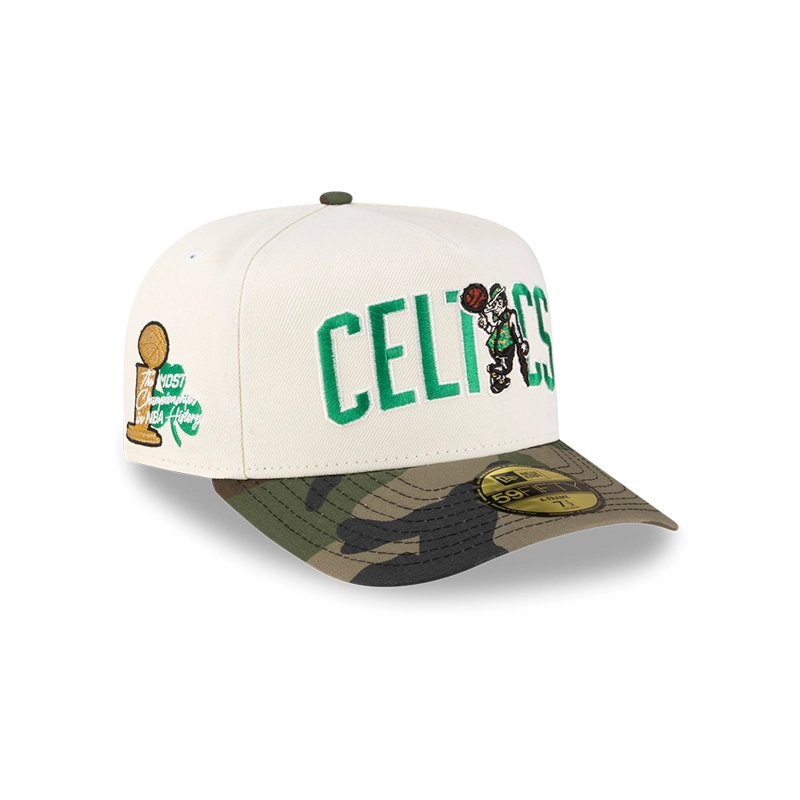 GORRA 59FIFTY NBA BOSTON CELTICS NBA PAST BLANCO - 1