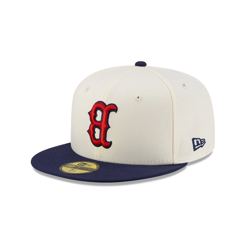 GORRA 59FIFTY MLB BOSTON RED SOX UPSIDE DOWN BLANCO - 1