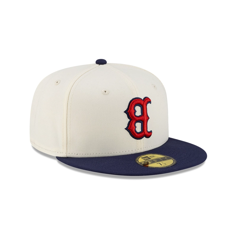 GORRA 59FIFTY MLB BOSTON RED SOX UPSIDE DOWN BLANCO - 2