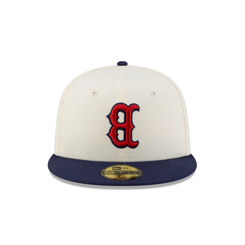 GORRA 59FIFTY MLB BOSTON RED SOX UPSIDE DOWN BLANCO - 3