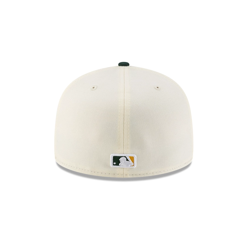 GORRA 59FIFTY MLB OAKLAND ATHLETICS UPSIDE DOWN BLANCO - 6