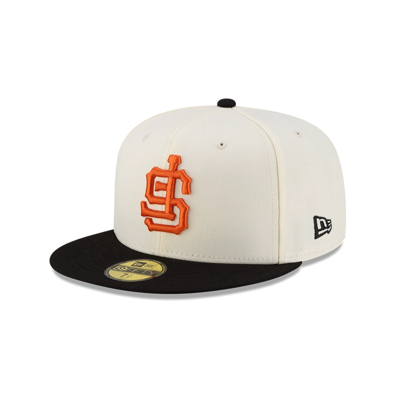 GORRA 59FIFTY MLB SAN FRANCISCO GIANTS UPSIDE DOWN BLANCO - 1