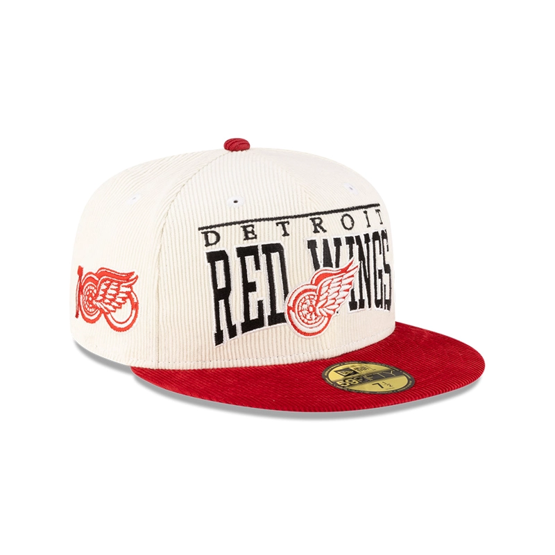 GORRA 59FIFTY NHL DETROIT RED WINGS NHL REFRESH ROJO - 1