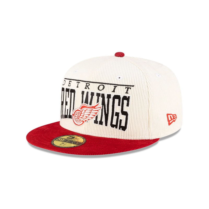 GORRA 59FIFTY NHL DETROIT RED WINGS NHL REFRESH ROJO - 2