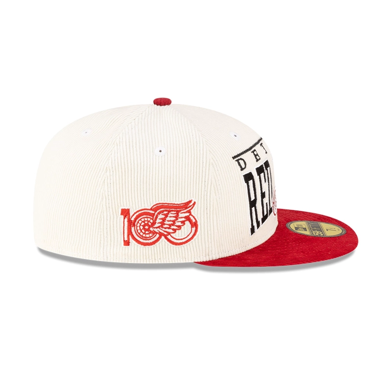 GORRA 59FIFTY NHL DETROIT RED WINGS NHL REFRESH ROJO - 5