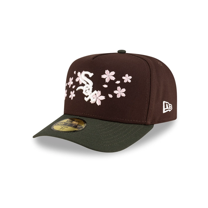 GORRA 59FIFTY MLB CHICAGO WHITE SOX CHERRY BLOSSOM MARRON - 2