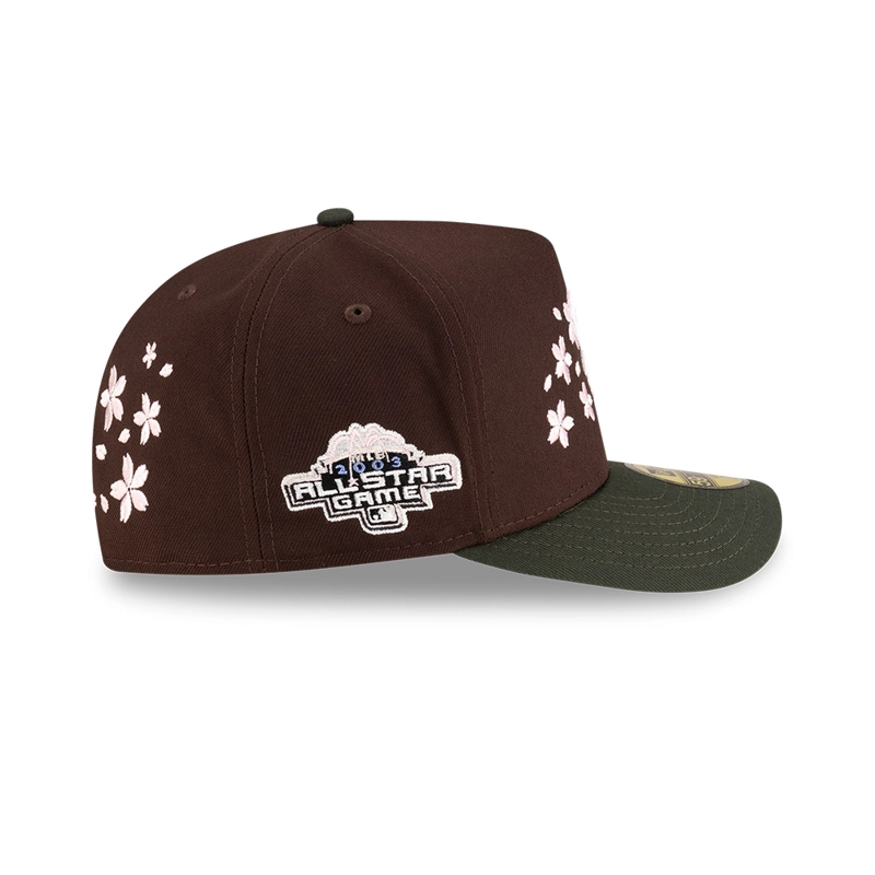 GORRA 59FIFTY MLB CHICAGO WHITE SOX CHERRY BLOSSOM MARRON - 5