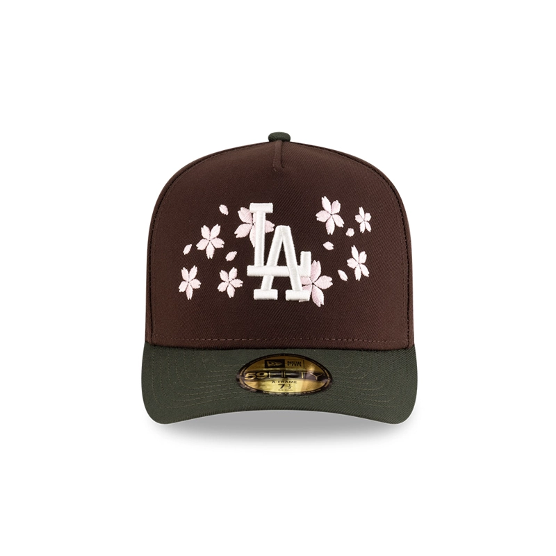 GORRA 59FIFTY MLB LOS ANGELES DODGERS CHERRY BLOSSOM MARRON - 3