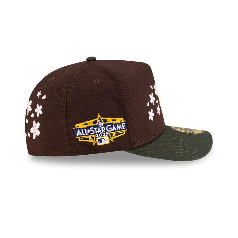 GORRA 59FIFTY MLB LOS ANGELES DODGERS CHERRY BLOSSOM MARRON - 4