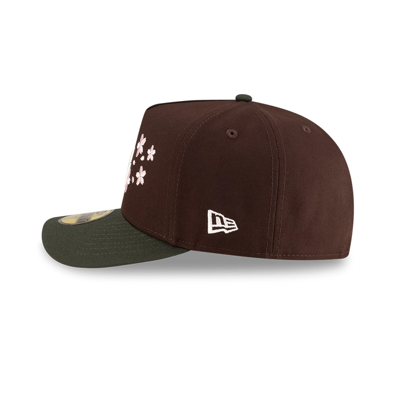 GORRA 59FIFTY MLB LOS ANGELES DODGERS CHERRY BLOSSOM MARRON - 5