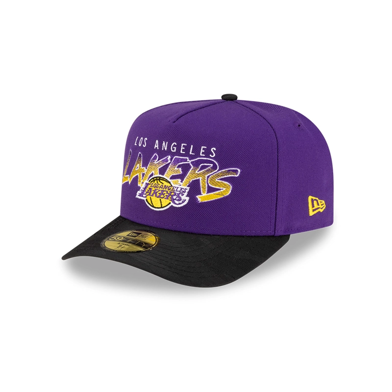 GORRA 59FIFTY NBA LOS ANGELES LAKERS NBA PAST PURPURA - 2