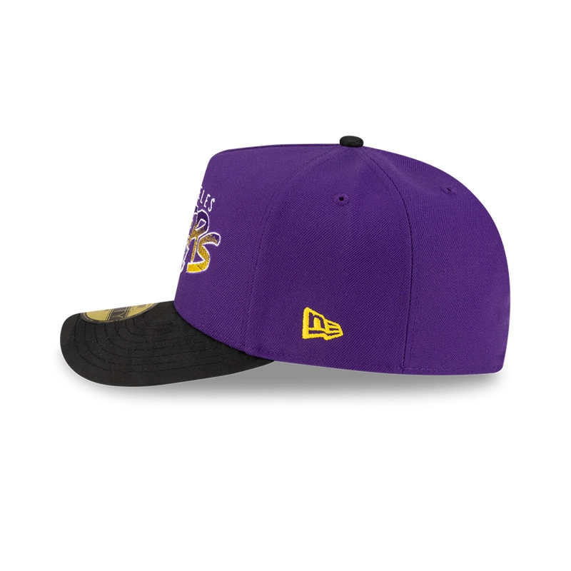 GORRA 59FIFTY NBA LOS ANGELES LAKERS NBA PAST PURPURA - 5