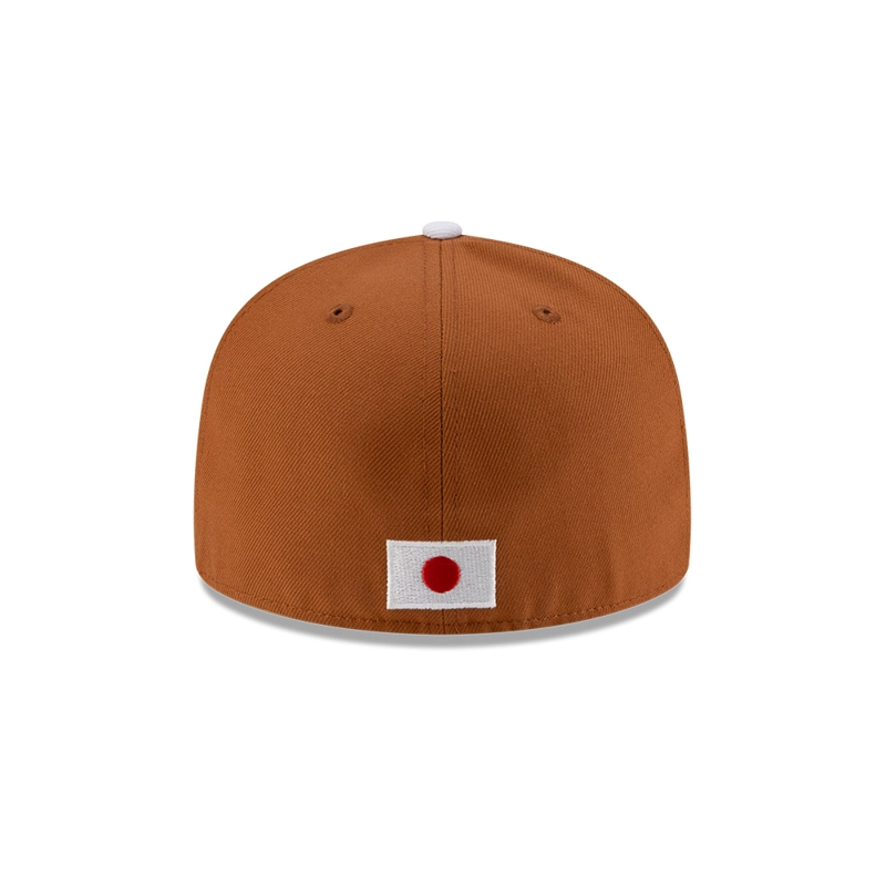 GORRA 59FIFTY MLB LOS ANGELES DODGERS SHOHEI OHTANI MARRON - 6