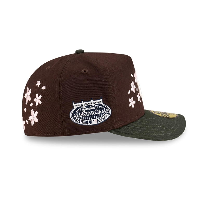 GORRA 59FIFTY MLB NEW YORK YANKEES CHERRY BLOSSOM MARRON - 4