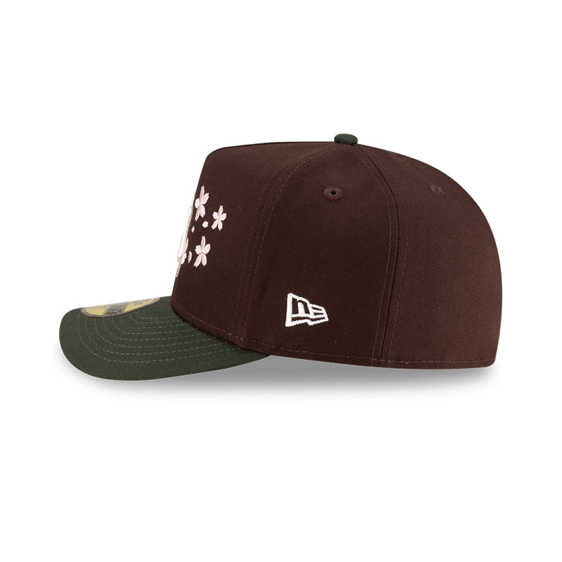 GORRA 59FIFTY MLB NEW YORK YANKEES CHERRY BLOSSOM MARRON - 5