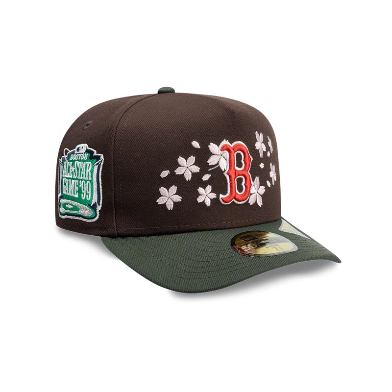 GORRA 59FIFTY MLB BOSTON RED SOX CHERRY BLOSSOM MARRON - 1