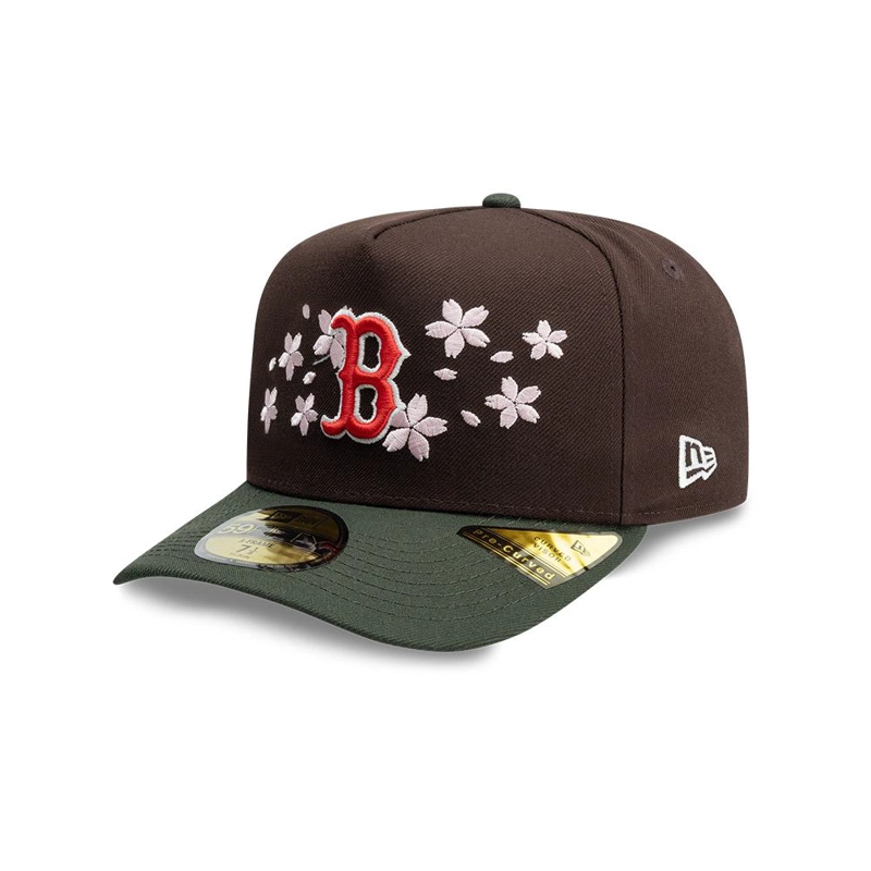 GORRA 59FIFTY MLB BOSTON RED SOX CHERRY BLOSSOM MARRON - 2
