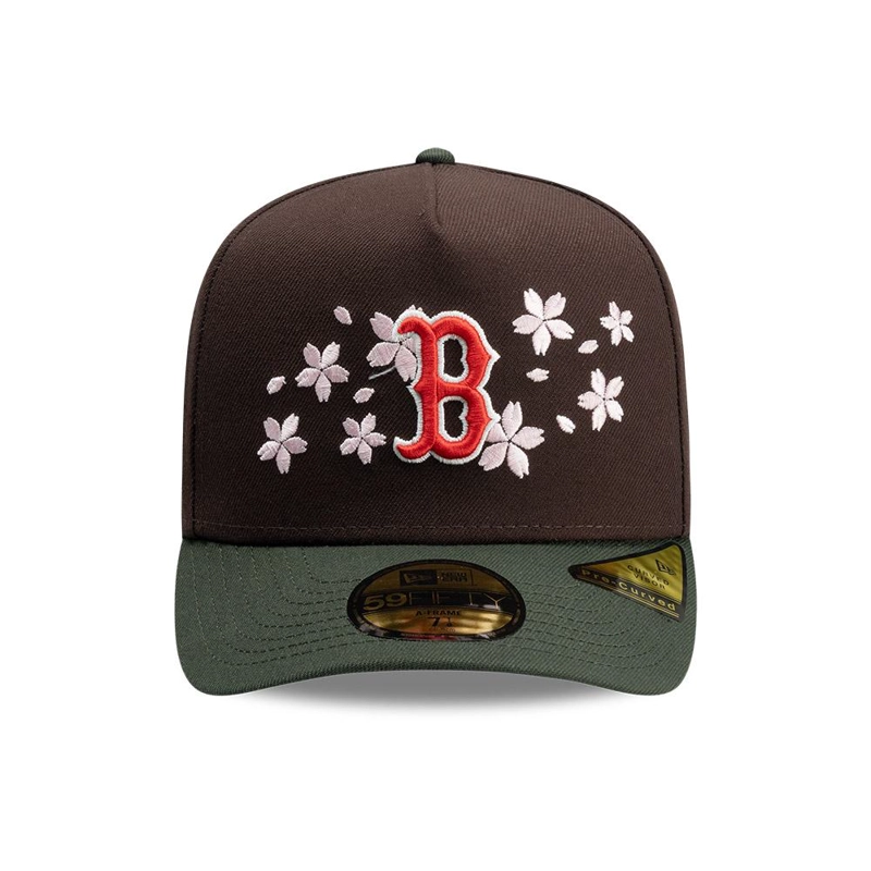 GORRA 59FIFTY MLB BOSTON RED SOX CHERRY BLOSSOM MARRON - 3